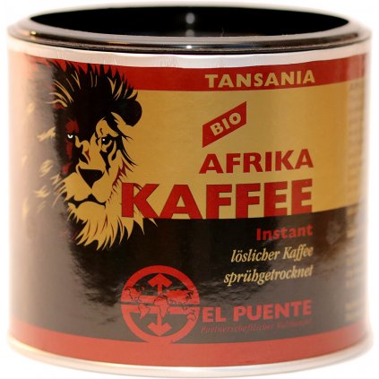 bio fair trade instantni kava afrika 100g