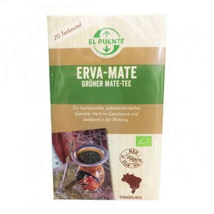 Fair trade bio maté z Brazílie v sáčcích