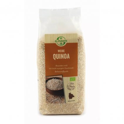 Fair trade bio quinoa bílá celozrnná z Bolívie, 500 g