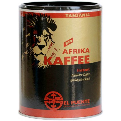 bio fair trade instantni kava afrika 200g
