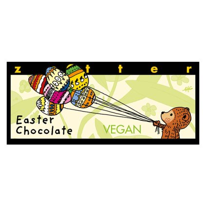 Fair trade bio hořká velikonoční čokoláda Zotter