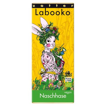 Fair trade bio veganská čokoláda Zotter Velikonoční zajíček
