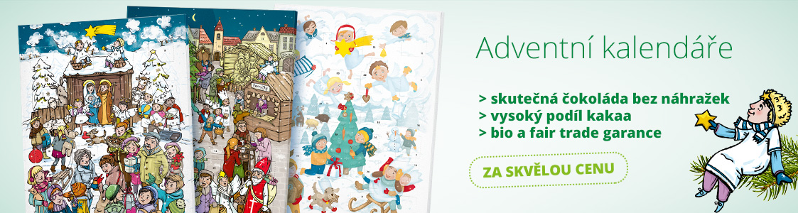 Fair trade bio adventní kalendáře