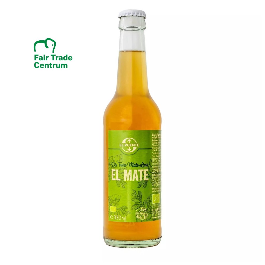 Fair trade bio limonáda El Maté, 330 ml
