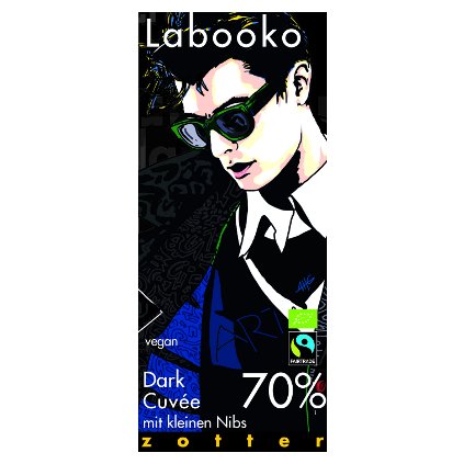 Bio 70% hořká s kousky kakaových bobů