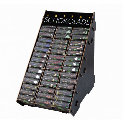 Stojan na horké čokolády Zotter na pití, 15 druhů