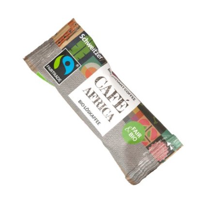 Fairtrade bio mini instantní káva Afrika, 2,4 g