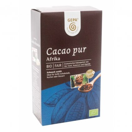 Fair trade bio kakaový prášek alkalizovaný Afrika, 250 g