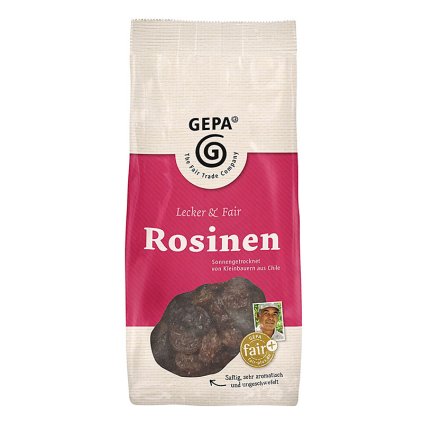 Fair trade rozinky z Chile, 250 g