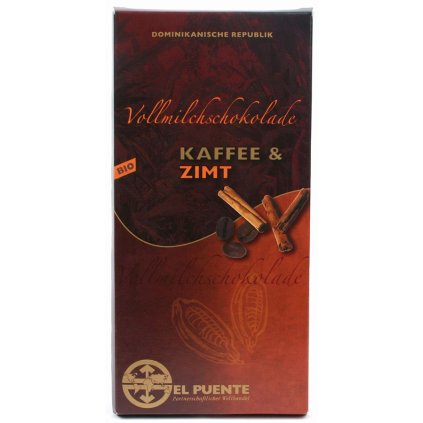 fair trade bio mlecna cokolada kava skorice