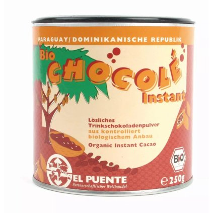 Fair trade bio instantní kakao Chocolé 32,5 %, 250 g
