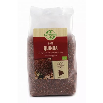 Fair trade bio červená quinoa z Bolívie, 300 g
