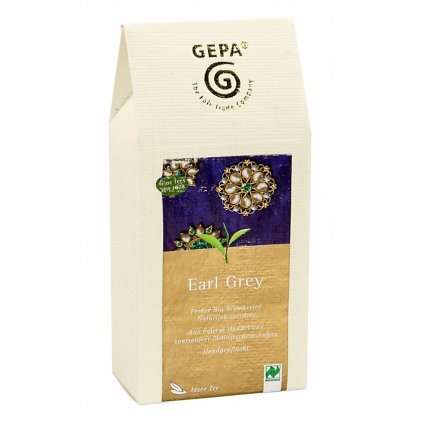 Fair Trade bio sypaný černý čaj Earl Grey