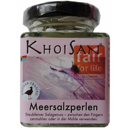 Fair Trade mořské perly soli KhoiSan