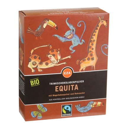 Fairtrade bio kakaový nápoj Equita, 375 g
