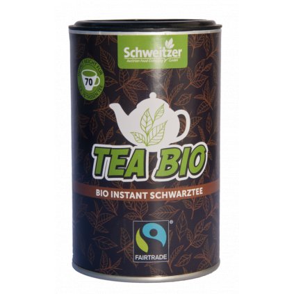 Fairtrade bio instantní černý čaj