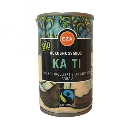 Bio kokosové mléko z Thajska, 160 ml