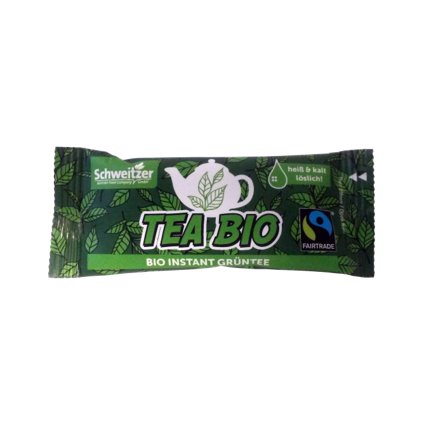 Fairtrade mini bio instantní zelený čaj