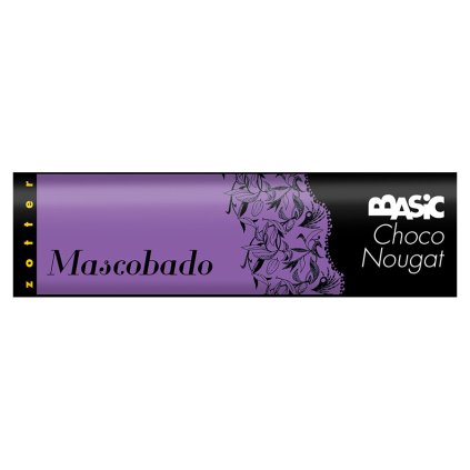 Fair trade bio čokoládový nugát Zotter couverture třtinový cukr Muscovado, 130 g