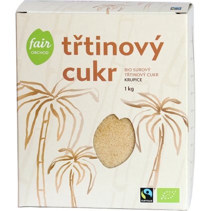 Bio třtinový cukr z Paraguaye, 1 kg