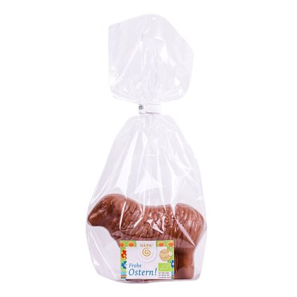 Fair trade bio velikonoční ovečka z mléčné čokolády, 50 g