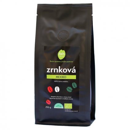 Fair trade bio zrnková káva Mexiko, 250 g