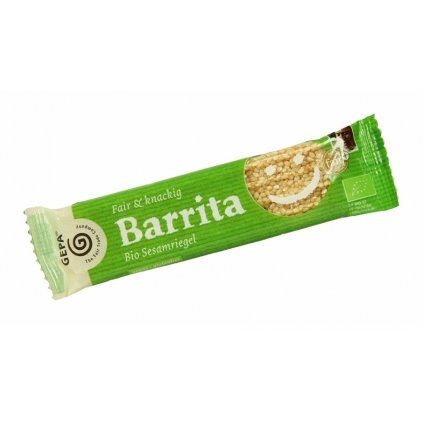 Fair Trade bio sezamová tyčinka Barrita