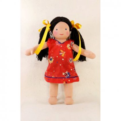 Fair trade ručně šitá látková panenka Dolls4Tibet Danny