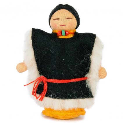 Fair trade ručně šitá tibetská panenka Syn dolls4tibet