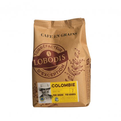 Fair trade zrnková káva z Kolumbie, 500 g