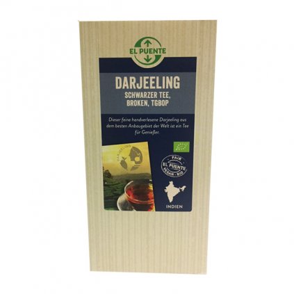 Bio sypaný černý čaj Darjeeling TGBOP, 120 g