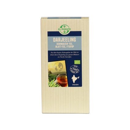 Bio sypaný černý čaj Darjeeling FTGFOP, 90 g