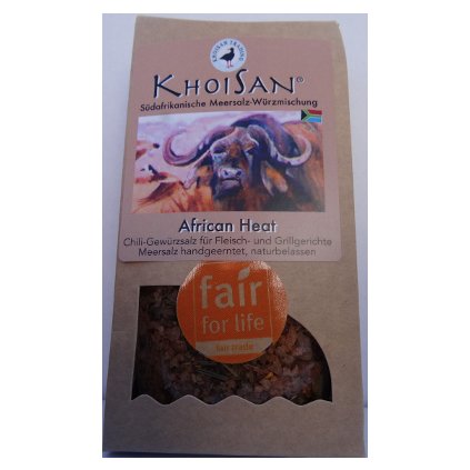 Mořská bylinná sůl Africký žár hrubá, 125 g