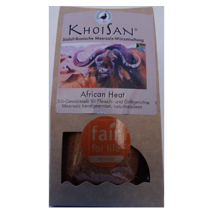 Mořská bylinná sůl Africký žár jemná, 125 g