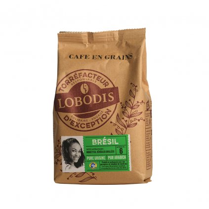 Fair trade zrnková káva z Brazílie, 500 g