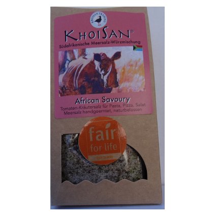 Mořská bylinná sůl pikantní Afrika hrubá, 125 g