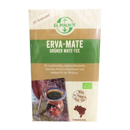 Bio Erva maté z Brazílie, 20 x 1,8 g