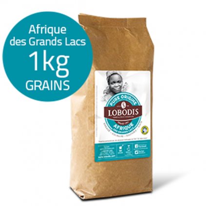 Zrnková káva z Afriky, 1000 g