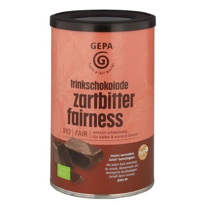 Fair trade bio hořké instantní kakao 50%, 250 g