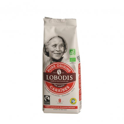 Fair trade bio mletá káva z Karibiku, 250 g