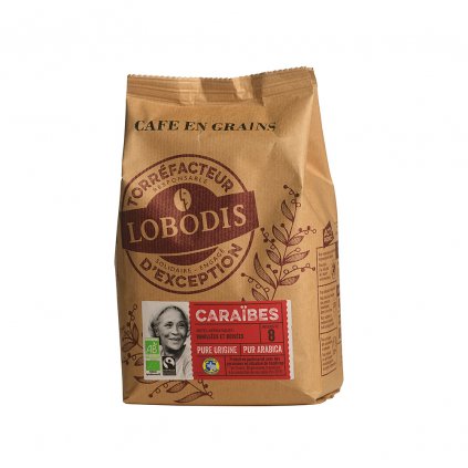 Fair trade bio zrnková káva z Karibiku, 500 g