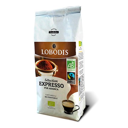 Bio mletá výběrová káva Espresso, 250 g