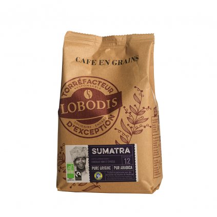 Fair trade bio zrnková káva ze Sumatry, 500 g