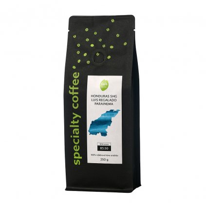Fair trade bio zrnková káva Honduras SHG Luis Regalado Parainema, 250 g