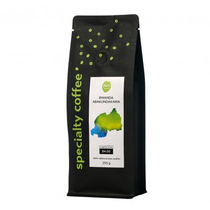 Fair trade bio zrnková káva Rwanda Abakundakawa, 250 g