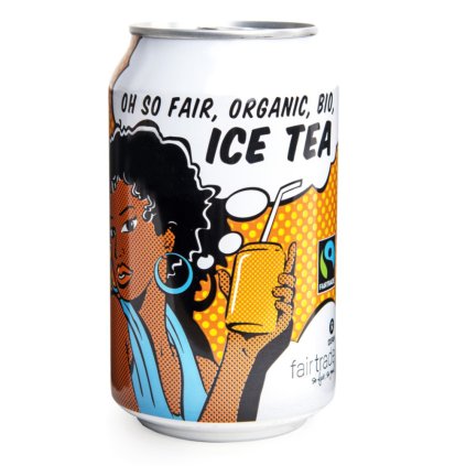 Fairtrade bio Ledový čaj v plechovce, 330 ml