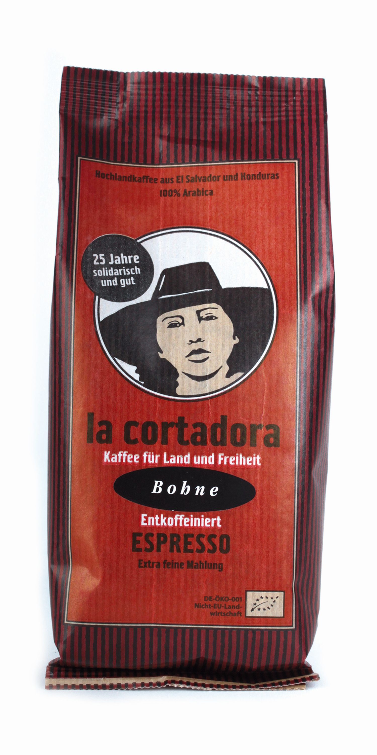 El Puente Bio zrnková káva bez kofeinu La Cortadora, 200 g
