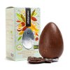 Fair trade bio velikonoční vajíčko z mléčné čokolády s lískovými oříšky a překvapením v dárkové krabičce, 240 g