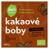 Fair trade bio nepražené kakaové boby Uganda Mountains of the Moon, 250 g