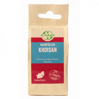 Fair trade mořská sůl Khoisan hrubá z JAR, 150 g